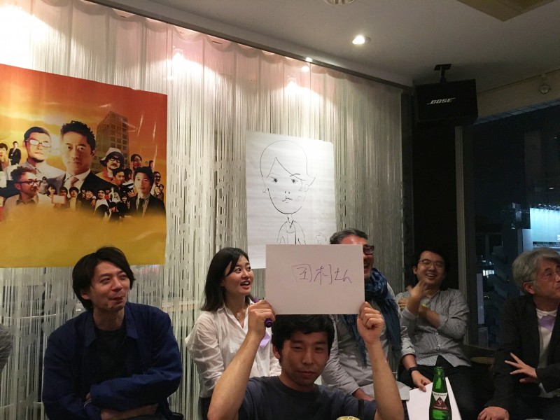 ▲自信満々な白井お父さん。貫禄がありますが、ルーキーです。
