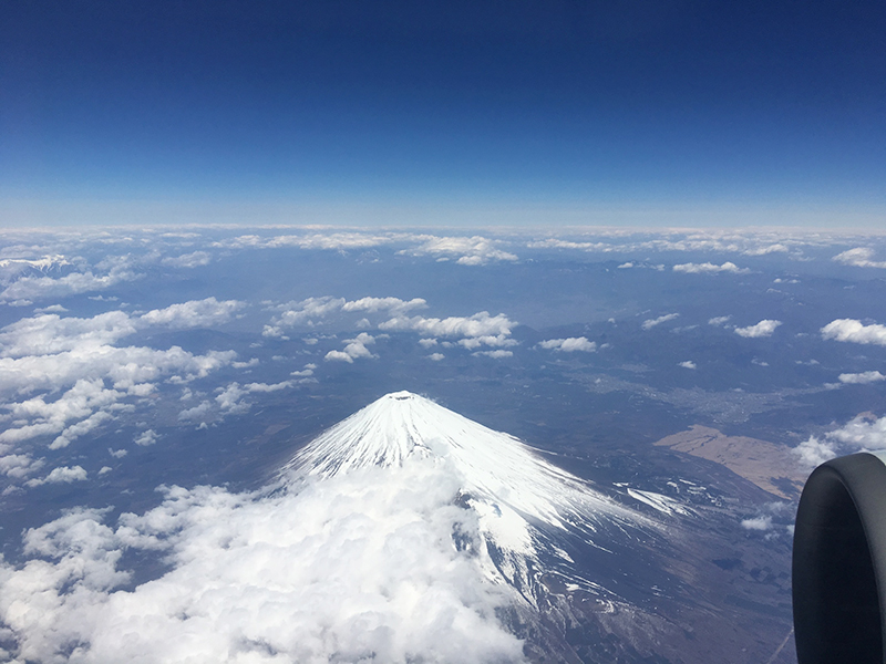▲新年度のはじまりであるキックオフにふさわしい景色が広がっていました。